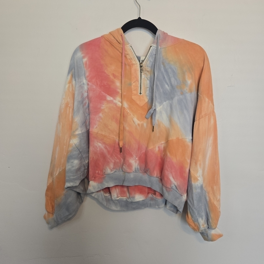PINK Victoria's Secret Pastel Tie-Dye Hoodie